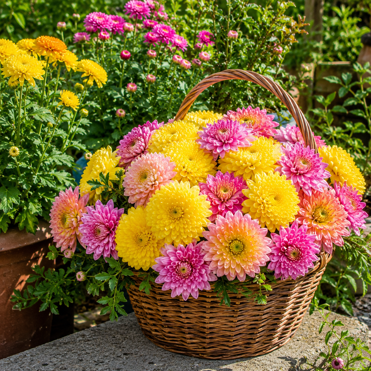 Yellow Pink Chrysanthemum Flower: A Colorful Addition to Your Home Garden