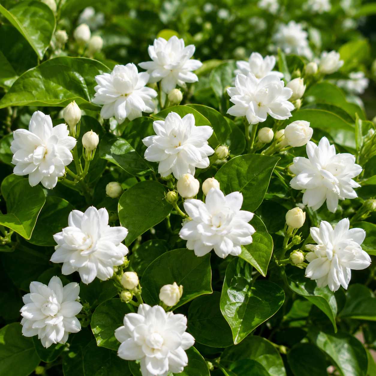 Arabian Jasmine (Jasminum sambac) Flower Growing Guide: How to Grow Arabian Jasmine Successfully at Home