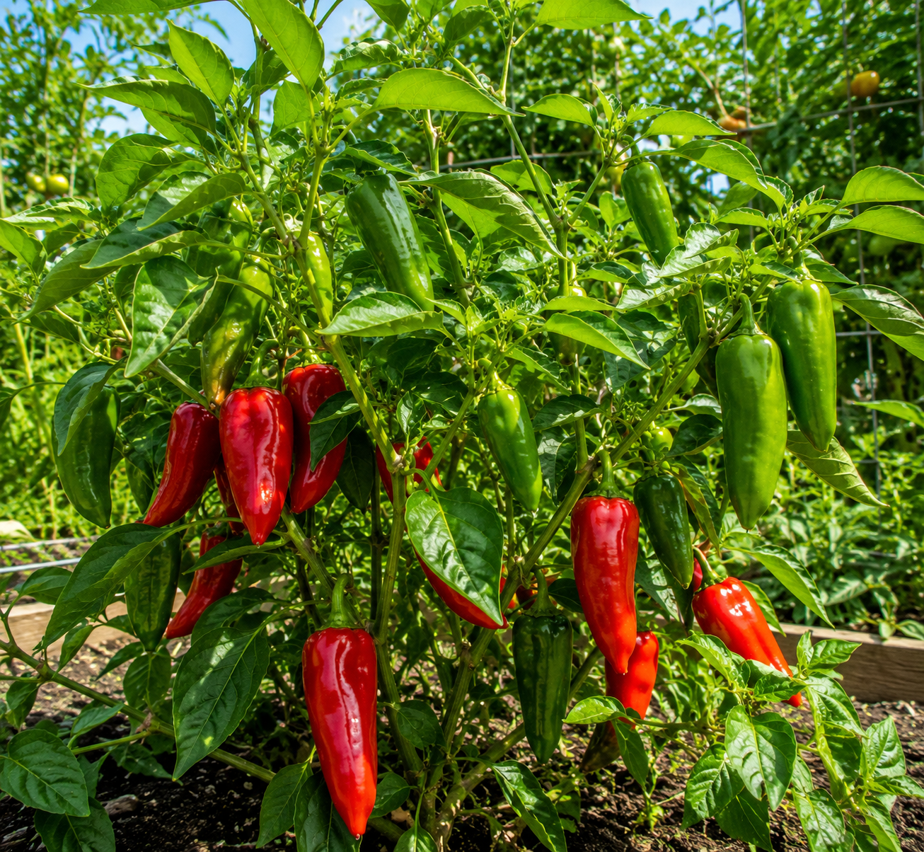 Melrose Pepperoni Capsicum annuum Pepper Seeds: A Flavorful Choice for Home Gardens