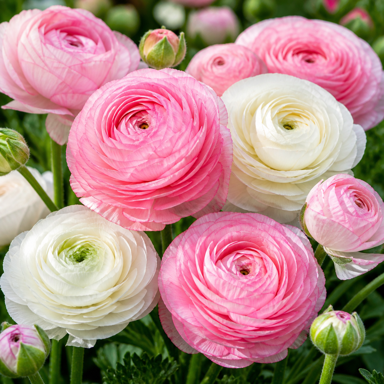 Pink White Ranunculus Growing Guide: Planting, Care, and Harvest Tips for a Vibrant Garden