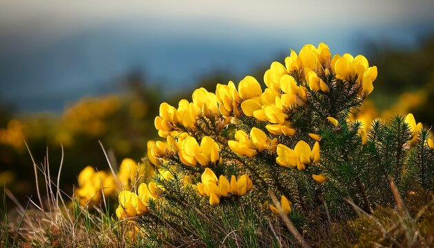 Yellow Gorse Ulex Europaeus Flower seeds for Planting - Easy to Grow, Heirloom & GMO Free Seeds for Home Garden