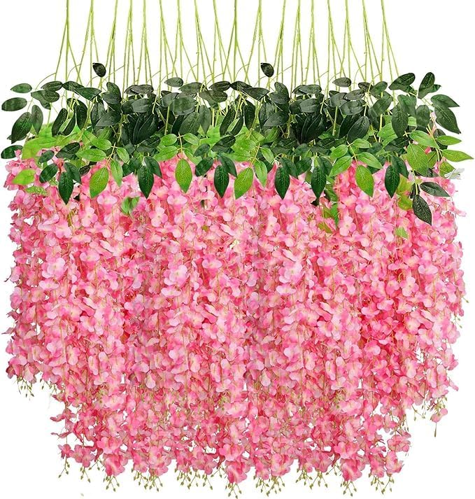 Lanterna of Flowers Semi Fuchsia Hanging Flowers