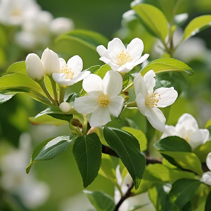 Arabian Jasmine Jasminum sambac Flower Seeds for Planting in Garden