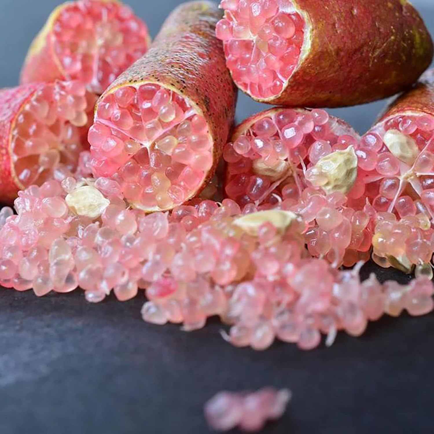 Finger Lime Seeds Citrus Australasica Caviar Used As Addition To Salads Garden Outdoor Fruit Best