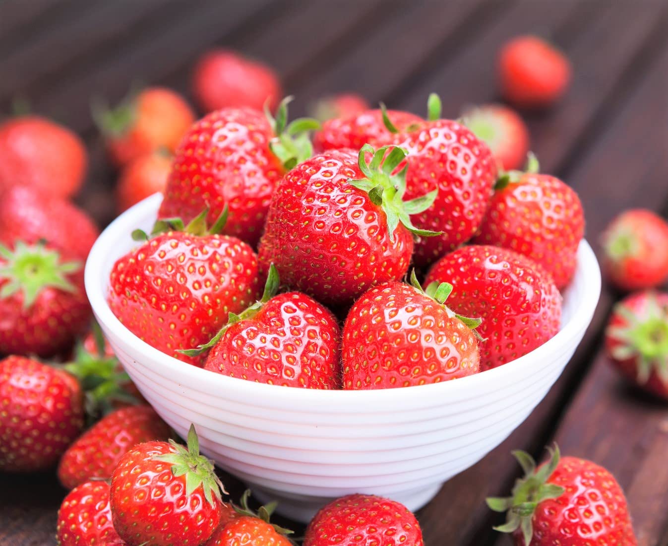 Toscana Strawberry Seeds Fragaria × ananassa for Planting in Balcony Pots and Home Garden