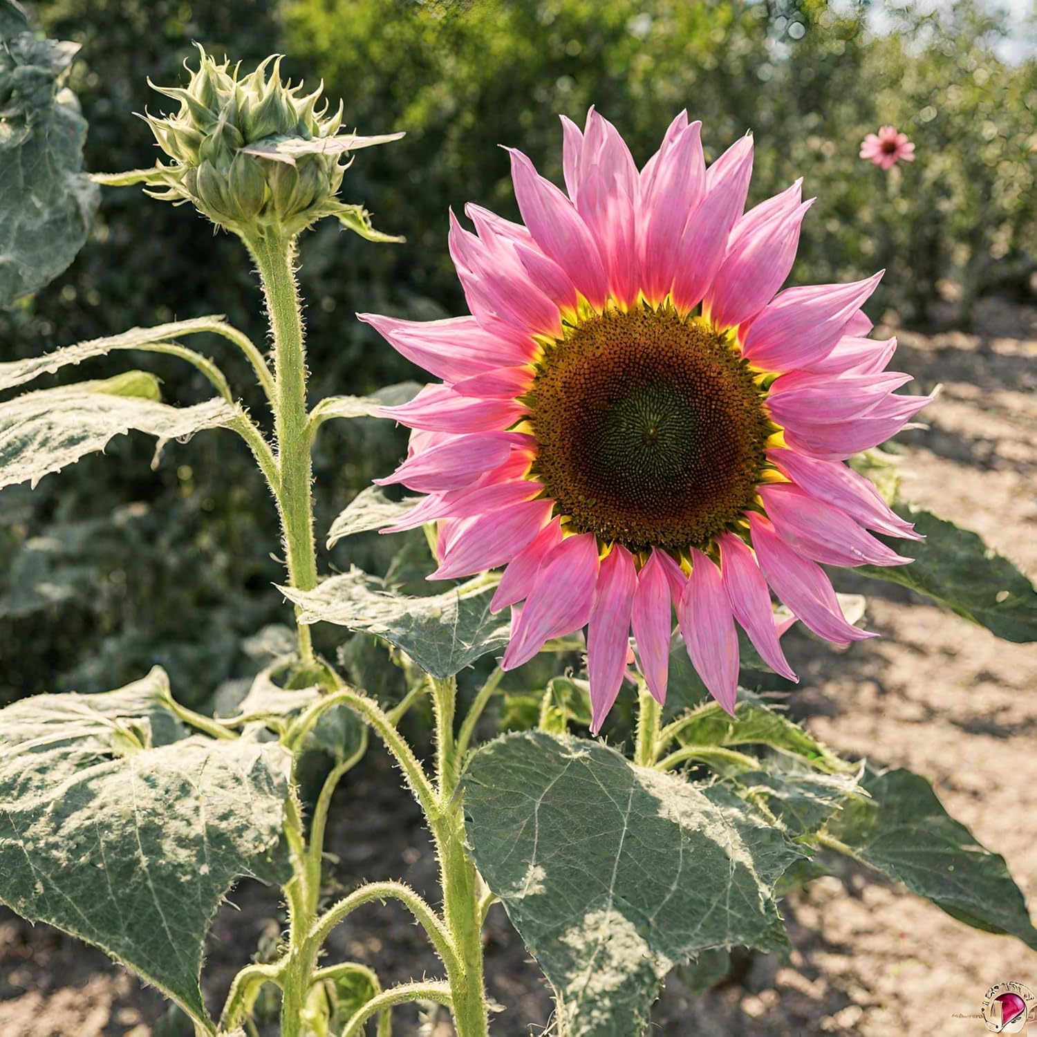 Pink Sunflower Planting Seeds Grow Your Garden