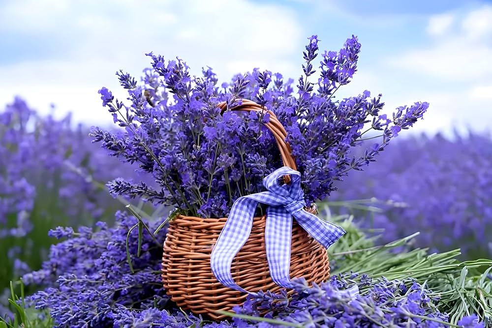Ellagance Snow Lavender Seeds for Planting Lavandula angustifolia for flower beds and aromatic gardens