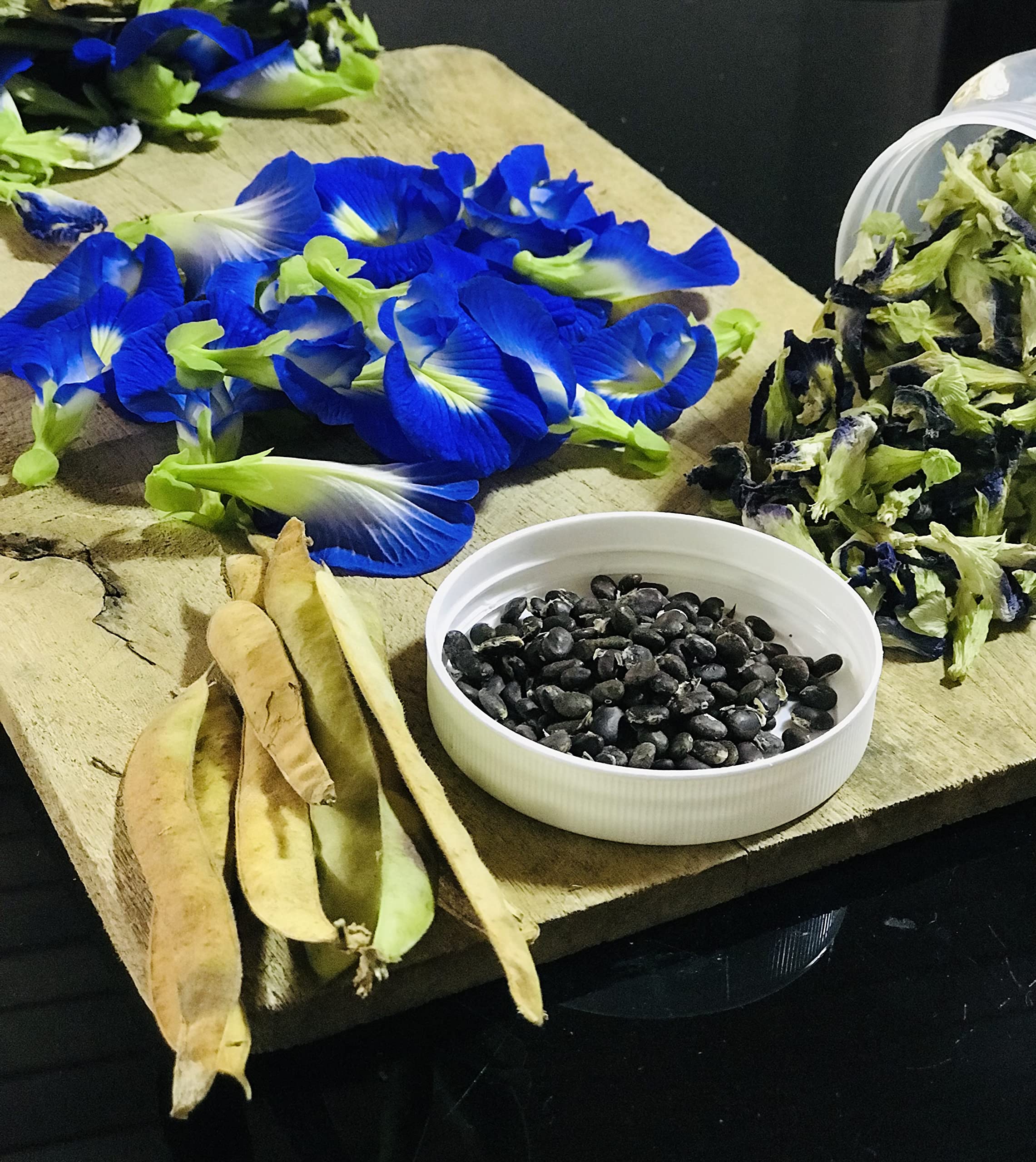 Butterfly Pea Seeds for Planting Clitoria ternatea for trellises and herbal gardens