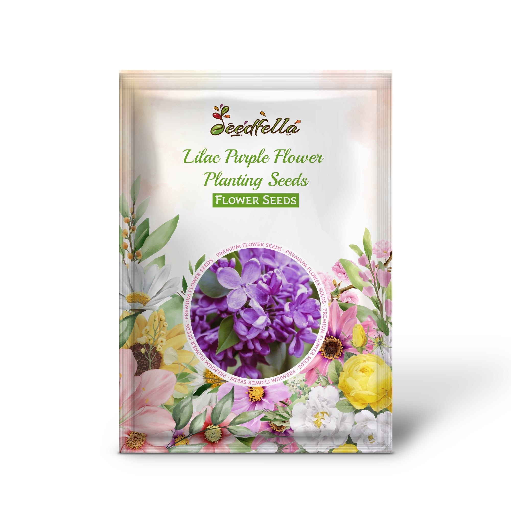 Lilac Purple Flower Planting Seeds - Perennial Garden Blooms