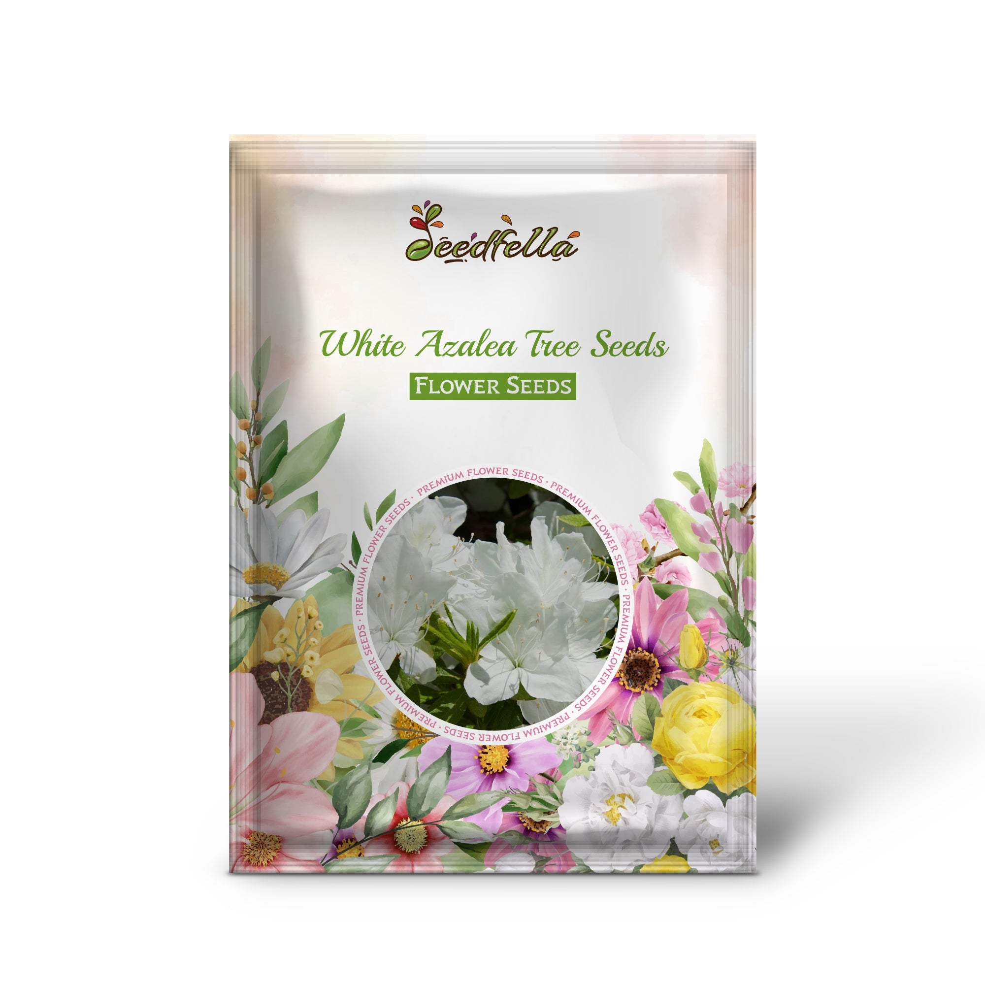 White Azalea Tree Seeds for Beautiful Garden Planting - Seeds for Stunning Blossoms and Outdoor Charm