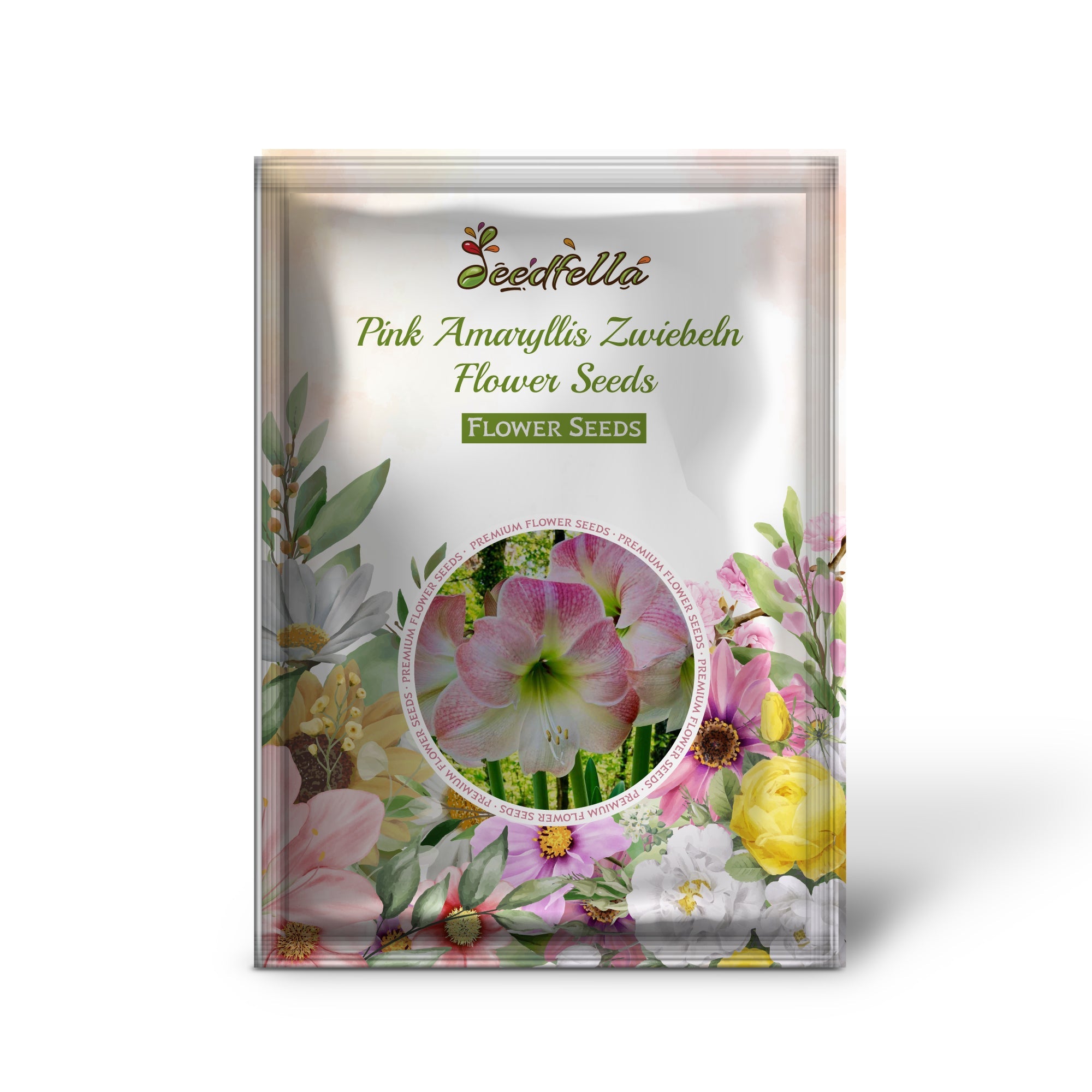 Pink Amaryllis Zwiebeln Flower Seeds - Perfect for Planting in Your Garden