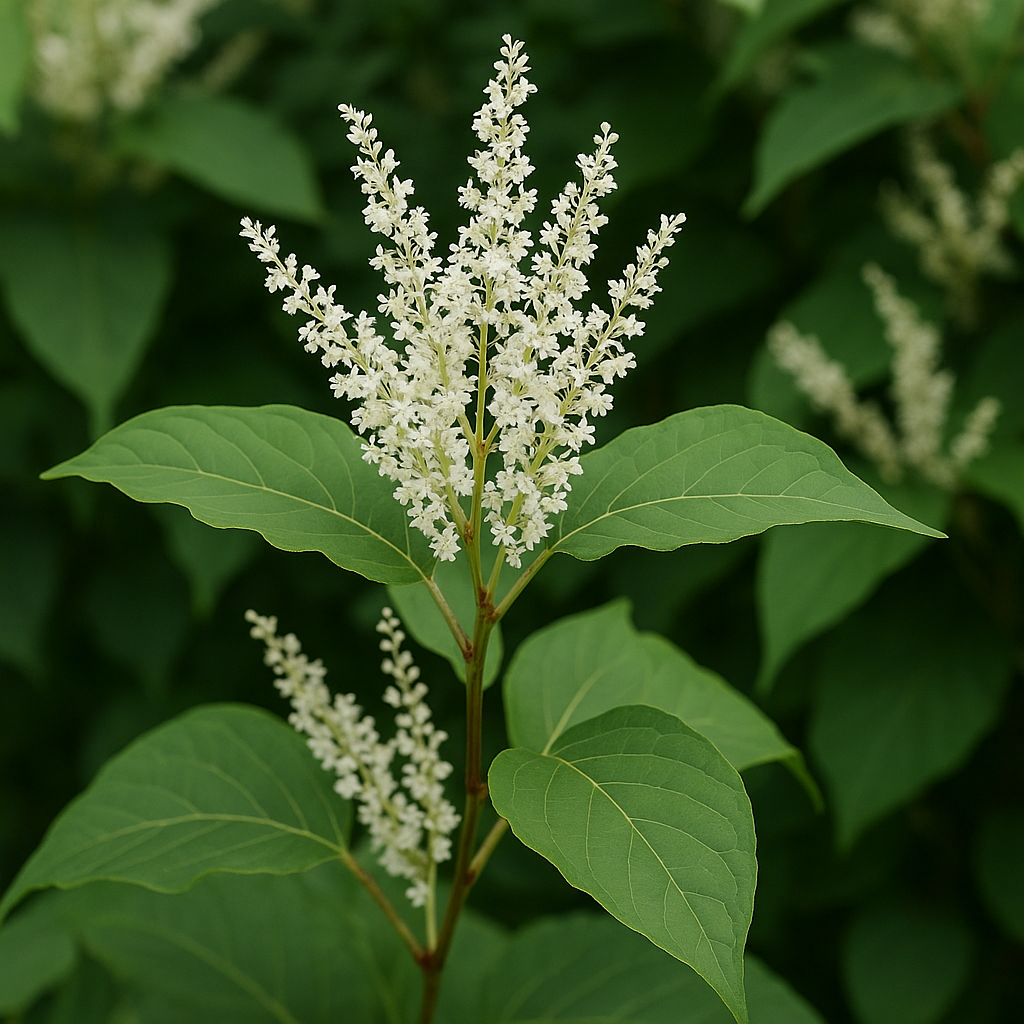 Fallopia Multiflora Flower seeds blooming in flower beds, containers, borders, and pollinator-friendly gardens
