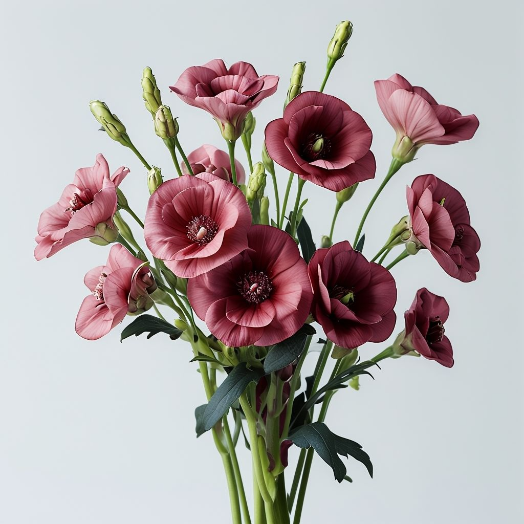 Maroon Eustoma (Lisianthus) Flower seeds for Planting Pollinator Friendly Heirloom & GMO Free Seeds for Home Garden
Sale for planting in home garden
