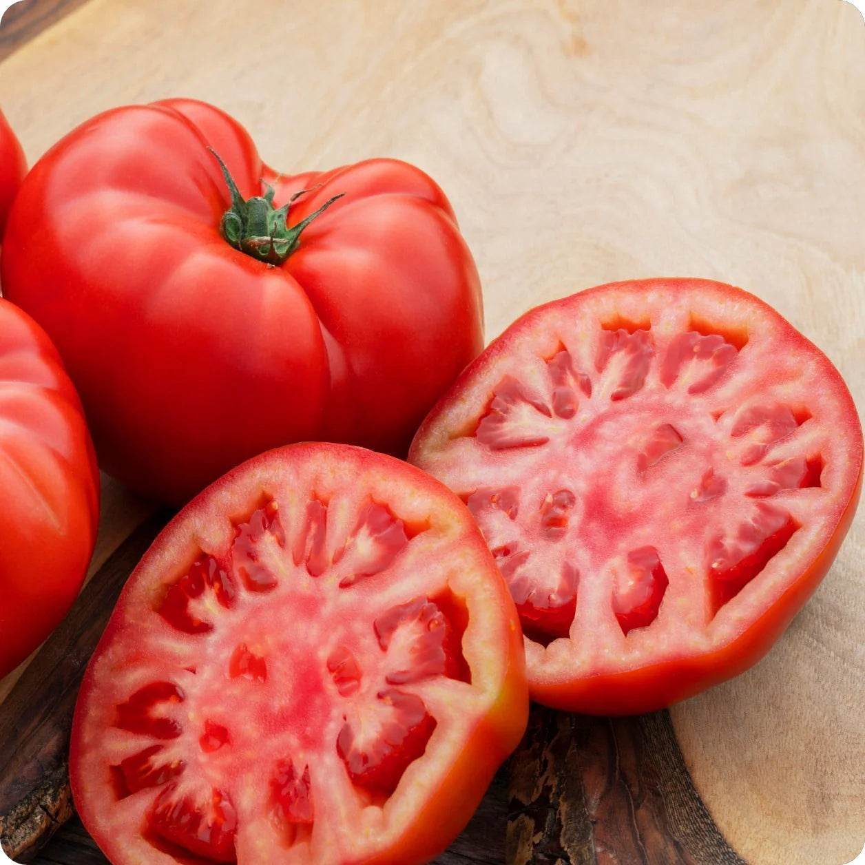 Heirloom Beefsteak Tomato Seeds – Large Juicy Red Tomatoes for Cooking