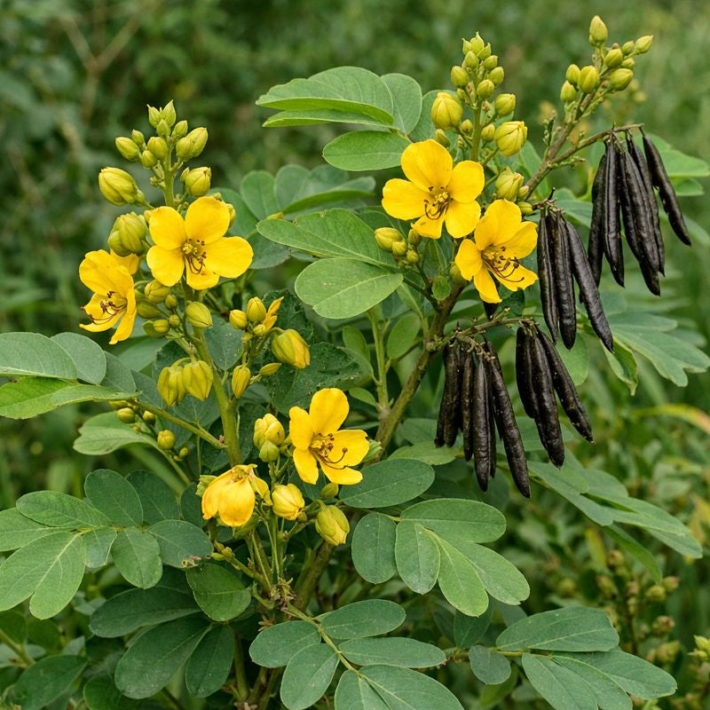 Yellow Cassia Tora Flower seeds for Planting - Vibrant Colors, Heirloom & GMO Free Seeds for Home Garden