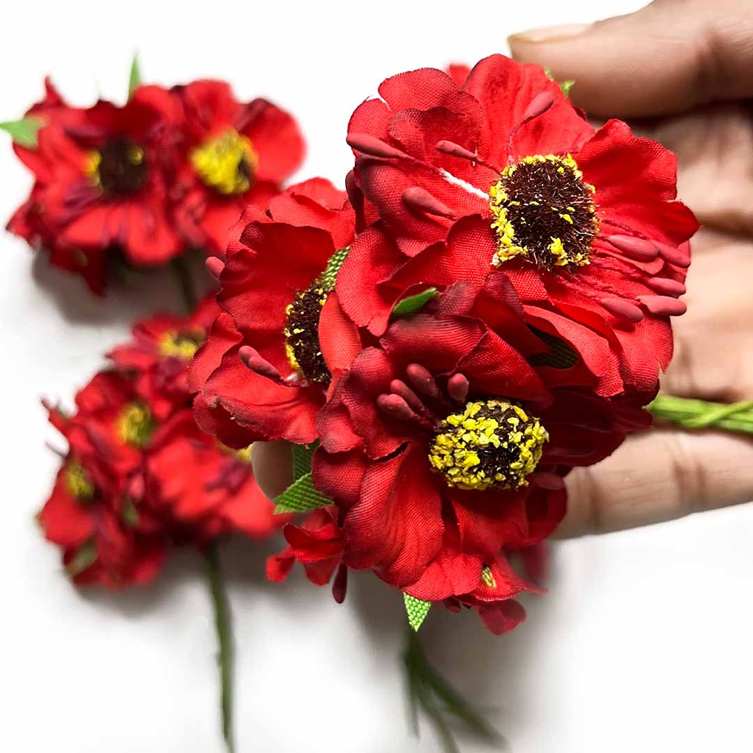 Poppy Garden Flowers – Silky Petals in Red, Pink, and White Varieties