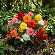 Begonia Mixed Seeds for Planting Colorful Annual Flowers