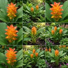 Curcuma Orange Flower Planting Seeds Vibrant Garden Color