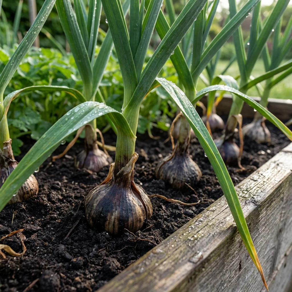 Black Garlic Vegetable Seeds for Easy Planting for Planting, Premium Seeds | Heirloom Non-GMO - Evergrowseeds