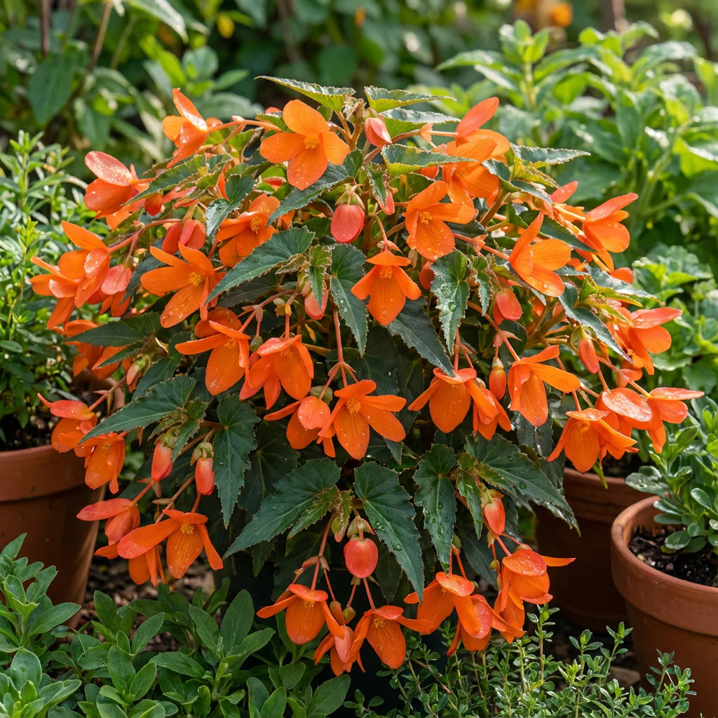 Orange Bossa Nova Flower seeds for Planting - Pollinator Friendly, Heirloom & GMO Free Seeds for Home Garden