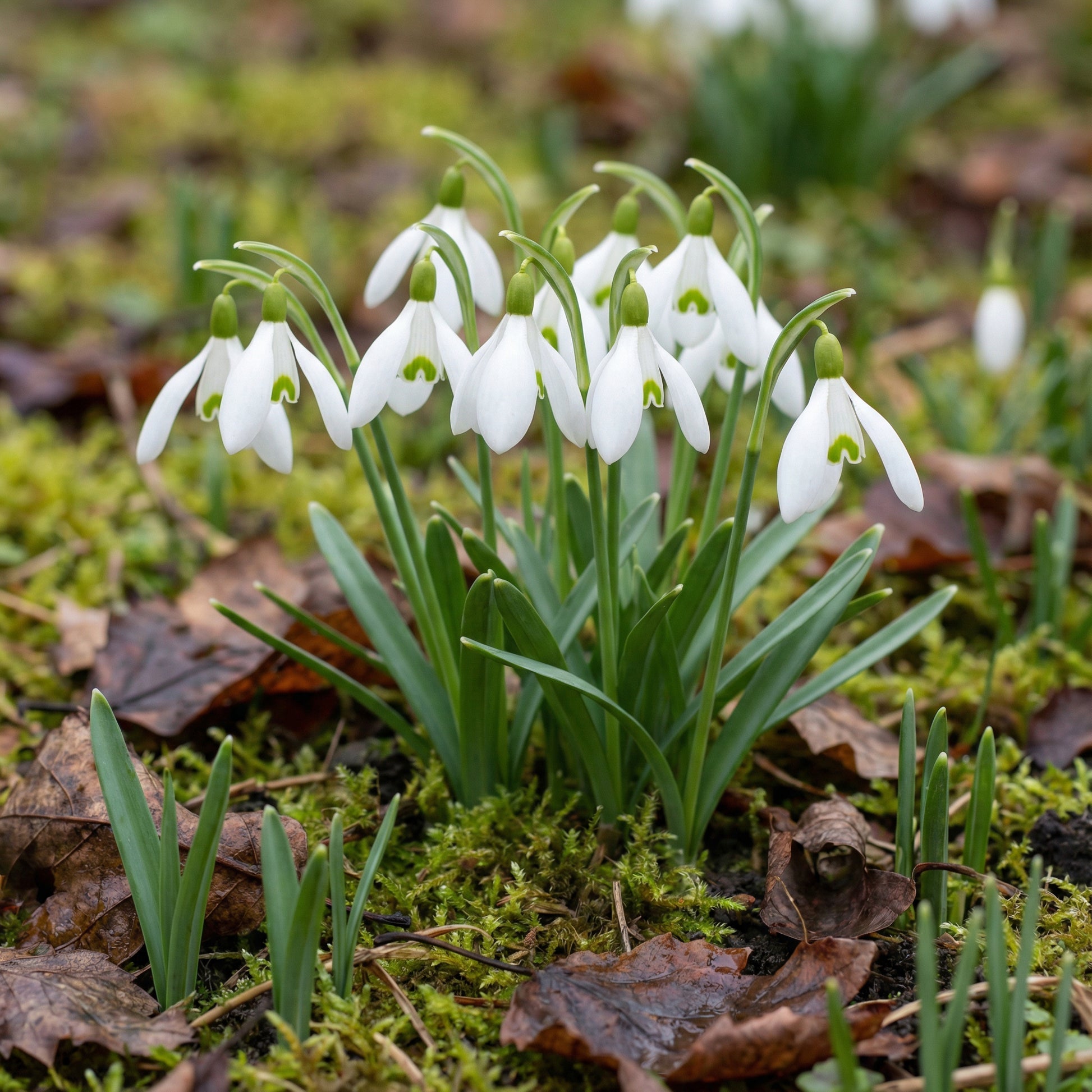 White Snowdrop Plant Seeds for Planting Seeds for Galanthus Nivalis and Stunning Floral Displays