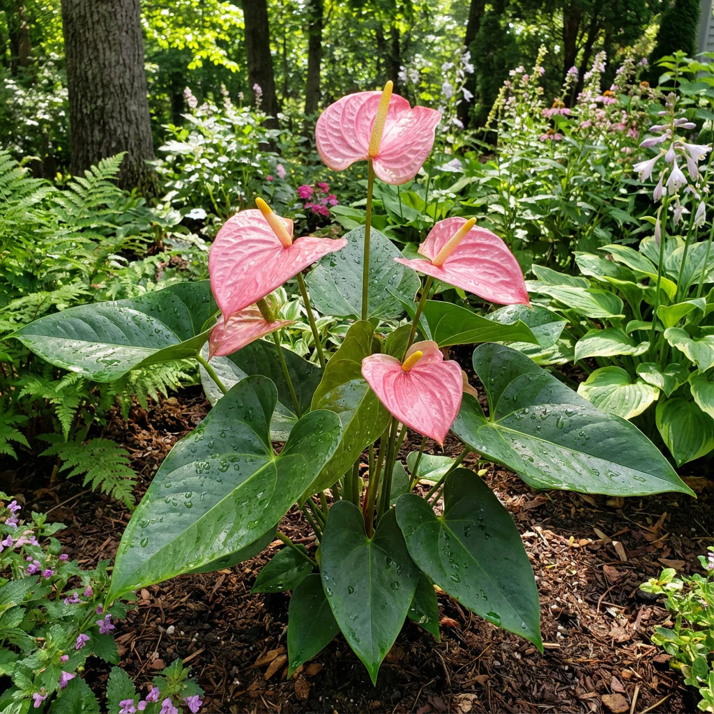 Anthurium Andraeanu Pink Seeds for Planting - Evergrowseeds