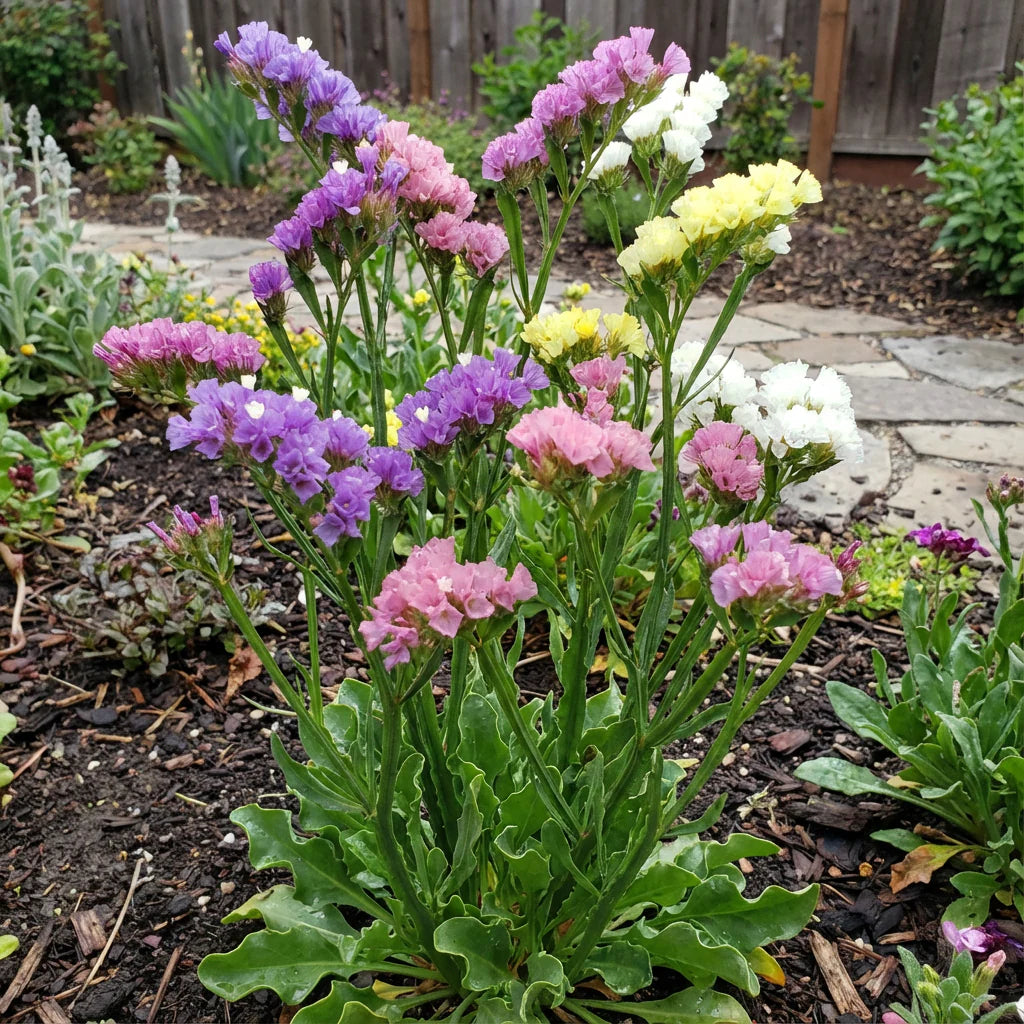 Statice Mix Planting Seeds Vibrant Blooms for Spring Gardens - Evergrowseeds