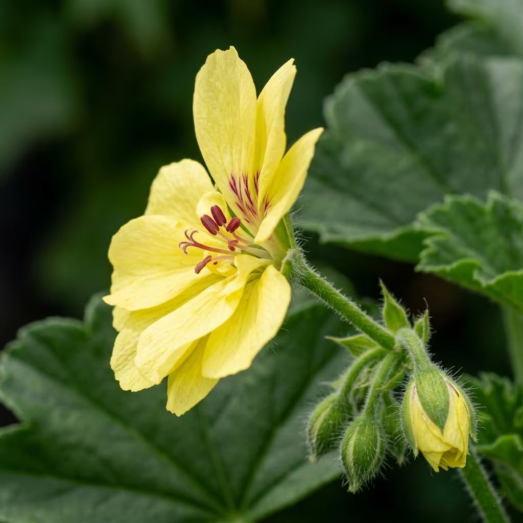 Thick Yellow Geranium Flower seeds for Planting - Garden Favorite, Heirloom & GMO Free Seeds for Home Garden