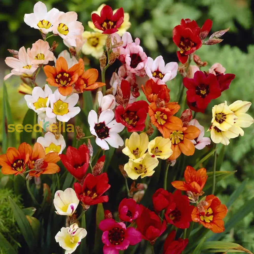 Sparaxis Mix Seeds For Planting Colorful Garden Flowers Flower