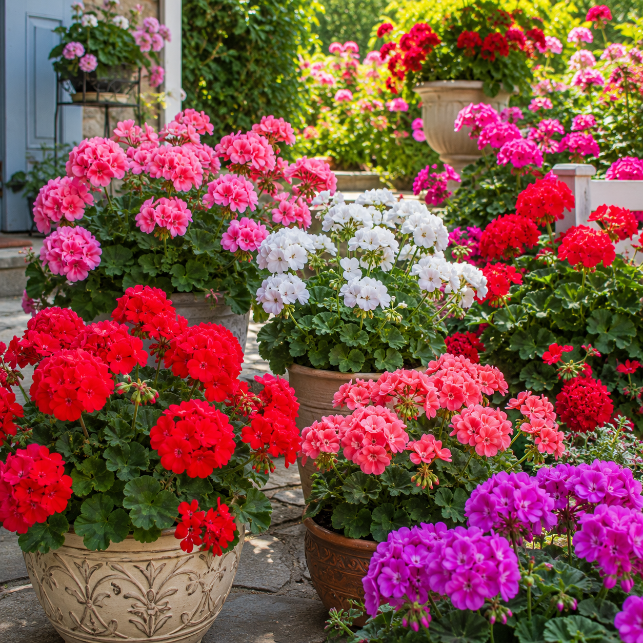 Mixed Geranium Flower: How to Grow Beautiful Mixed Geranium Flowers in Your Garden