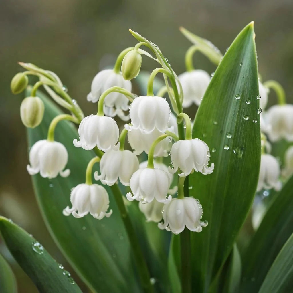 Valley Flower White Planting Seeds: Premium Seeds
