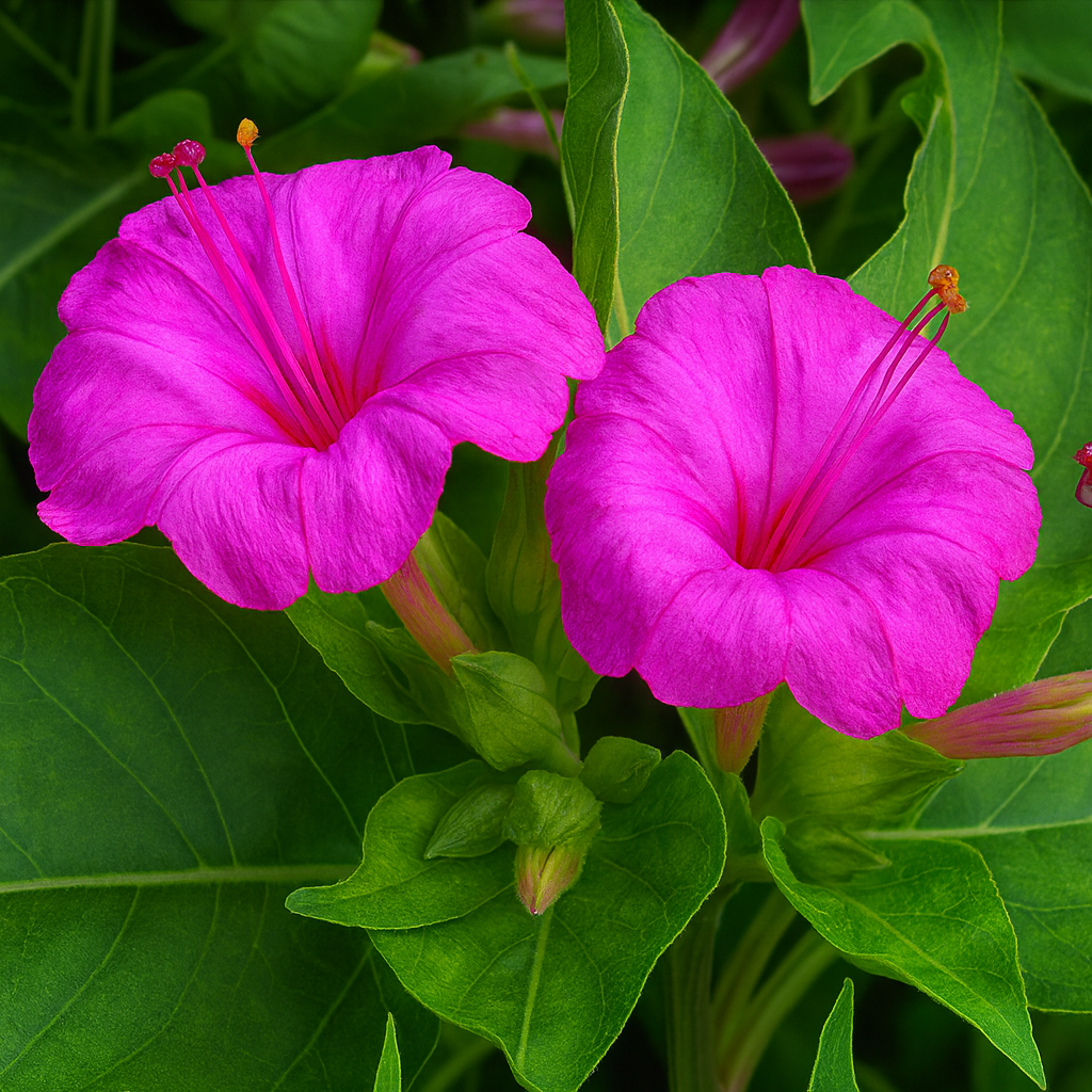 Jalapa Flower seeds for Planting - Vibrant Colors, Heirloom & GMO Free Seeds for Home Garden