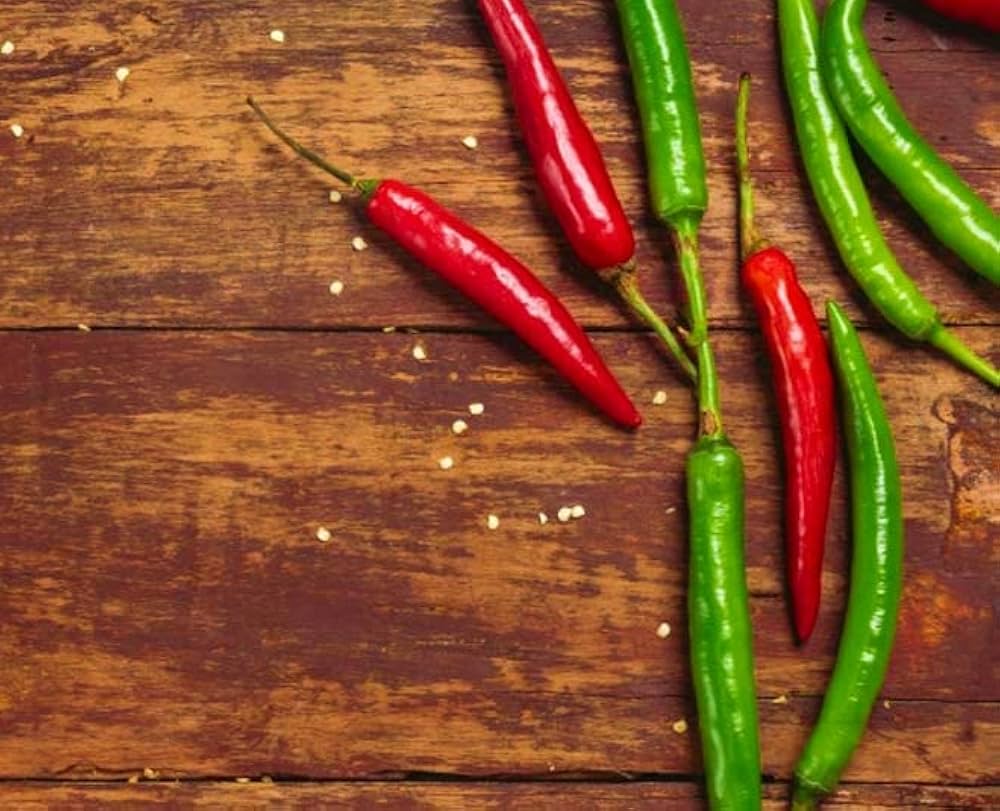 Pusa Jwala Pepper Seeds Capsicum annuum for Planting in Vegetable Patch