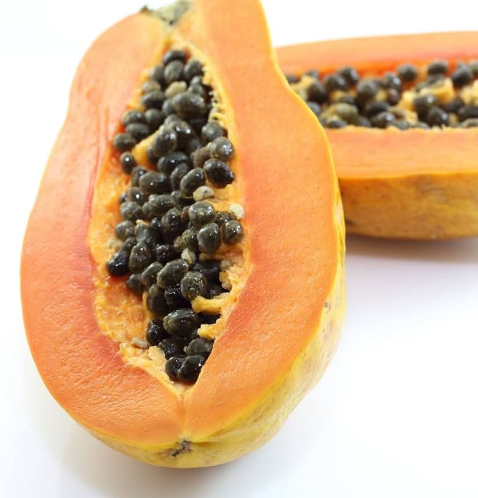 Giant Papaya Carica papaya Fruit Seeds for Planting