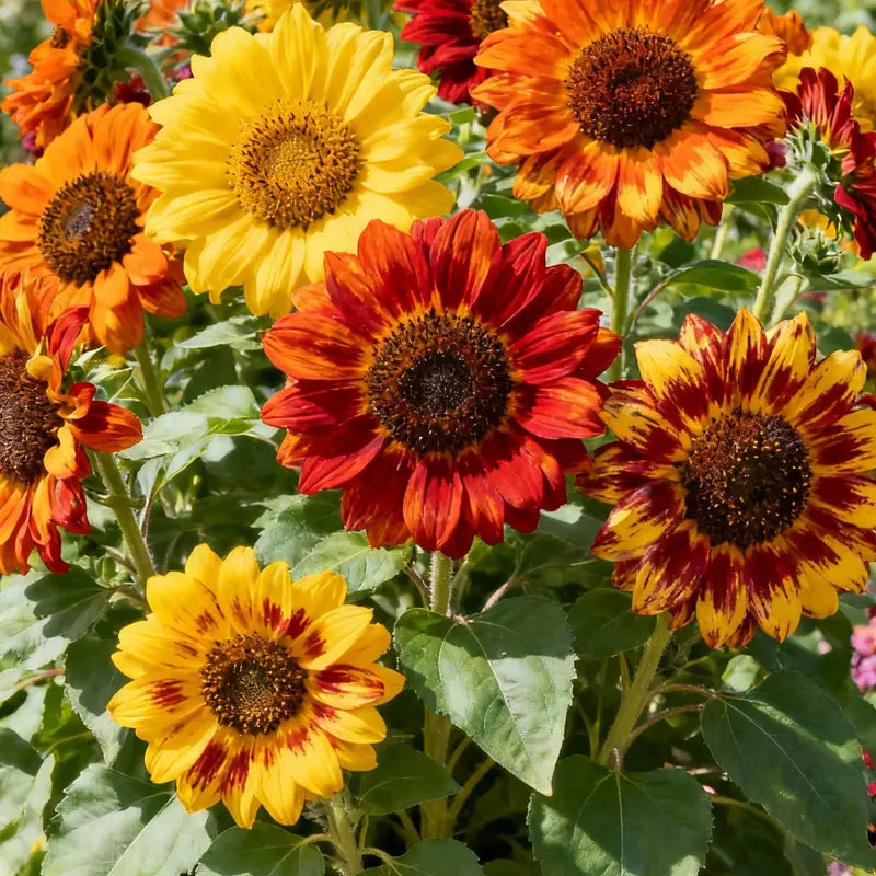 Mixed Color Sunflower Seeds for Planting Drought Tolerant Heirloom & GMO Free Seeds for Home Garden
 
 Sale