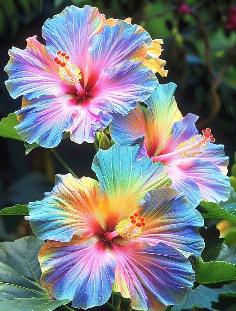 Hibiscus Rosa-sinensis Flower Seeds for Planting