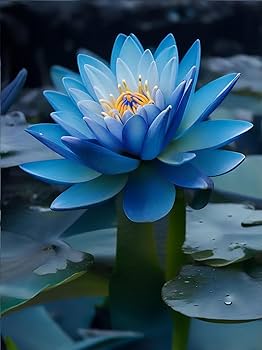 Light Blue Epiphyllum Flower seeds for Planting - Sun Loving, Heirloom & GMO Free Seeds for Home Garden