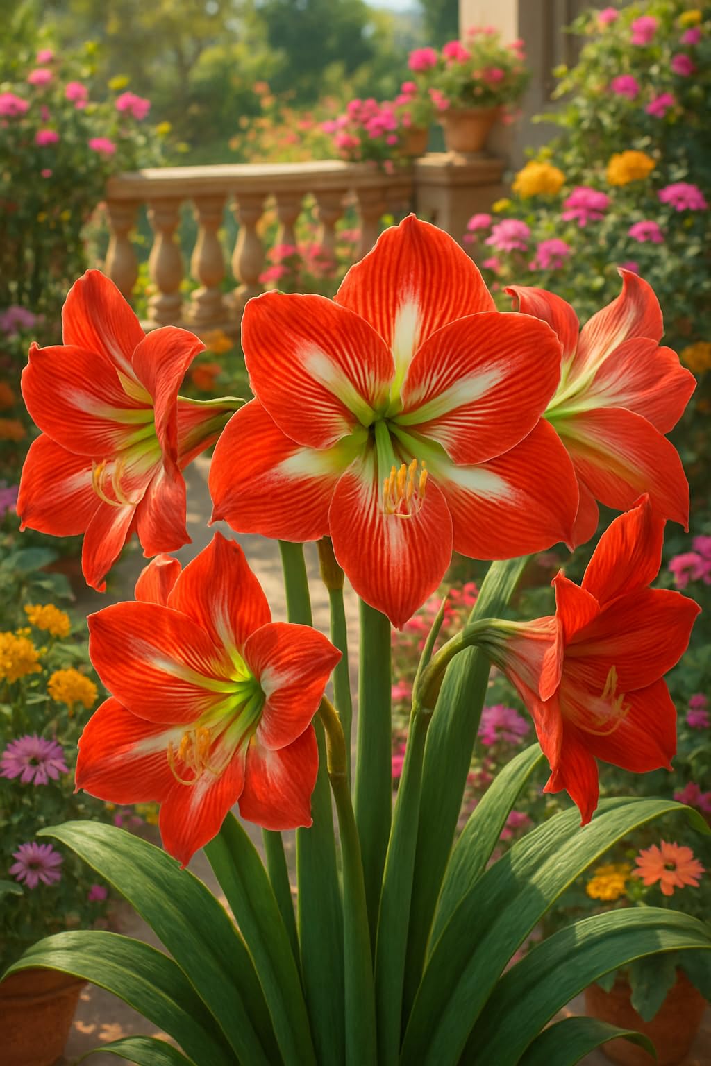 Amaryllis & Barbados Lily Seeds for Planting in Home Garden & Flower Bed - Evergrowseeds