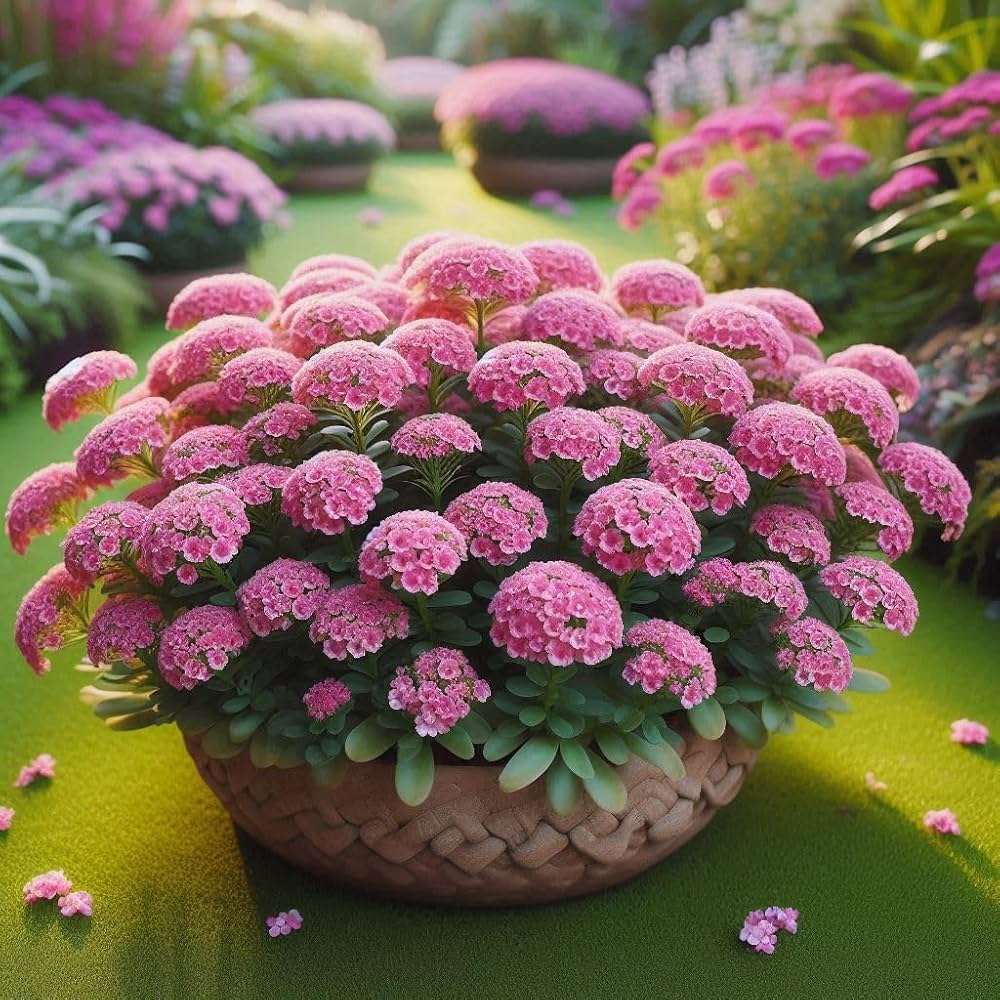 Sweet Alyssum Mix Seeds for Planting Lobularia maritima for edging paths and home gardens