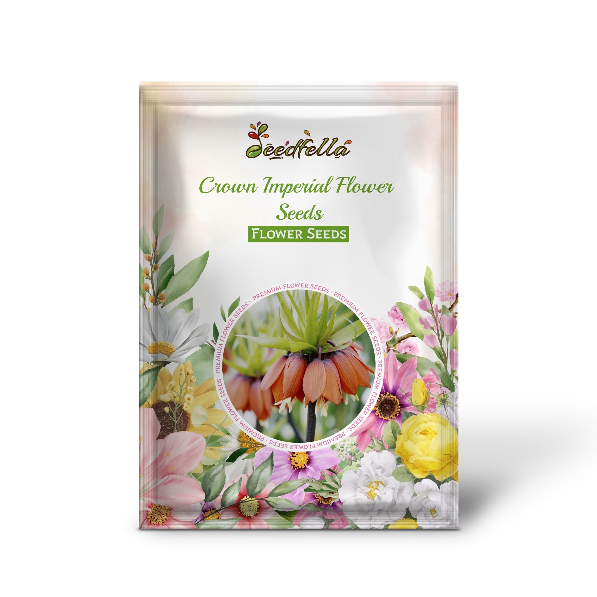 Crown Imperial Flower Seeds - Planting Seeds for Stunning Bell-Shaped Blooms