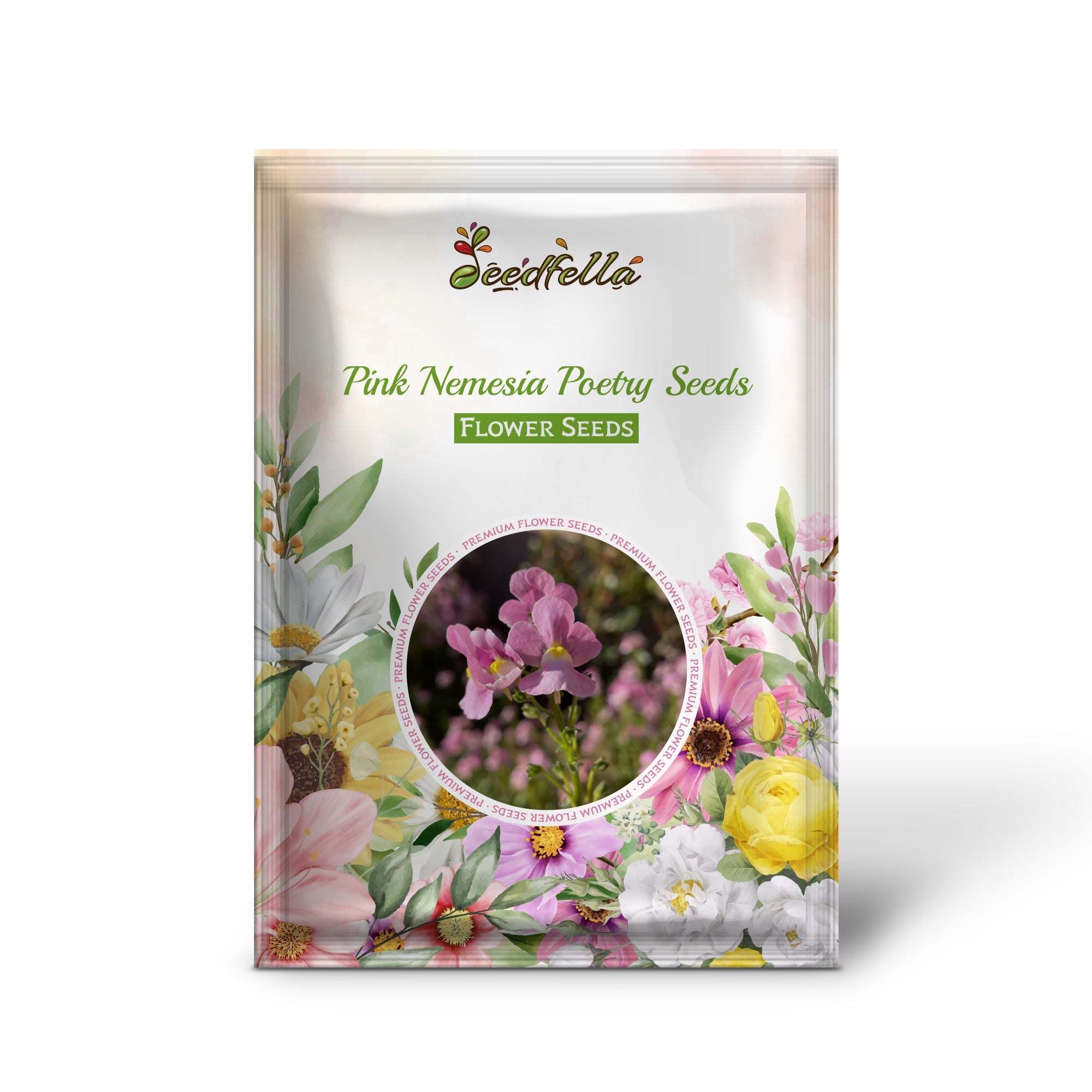 Pink Nemesia Poetry Seeds for Planting - Easy to Grow Flower Seeds for Stunning Spring Garden Blooms