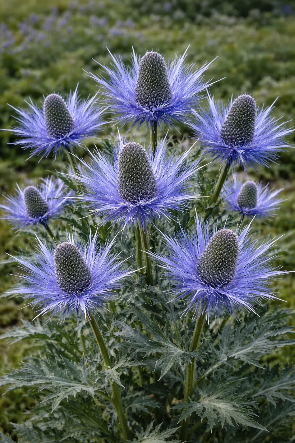 Eryngium Alpinum Flower seeds for Planting - Colorful Display, Heirloom & GMO Free Seeds for Home Garden