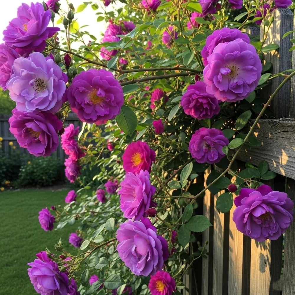 Purple Climbing Rose Flower Seeds for Planting Vibrant Colors Heirloom & GMO Free Seeds for Home Garden
 
 Sale