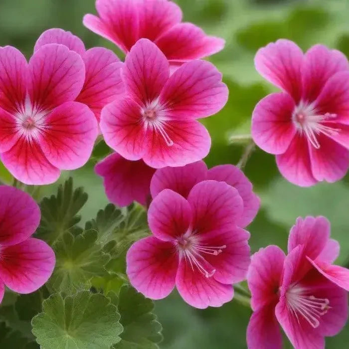 Geranium Flower Seeds – Organic Long-Blooming Variety for Balconies & Beds