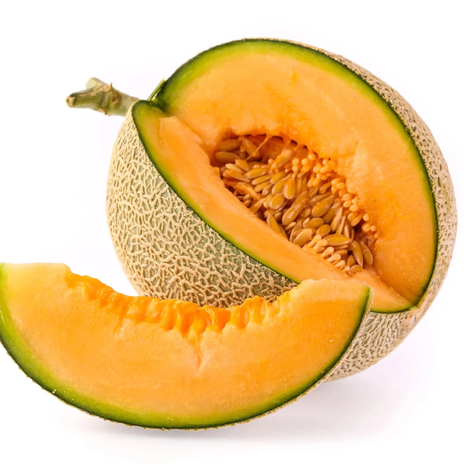 Musk Melon Seeds – Organic Non-GMO Sweet Summer Fruit for Gardens