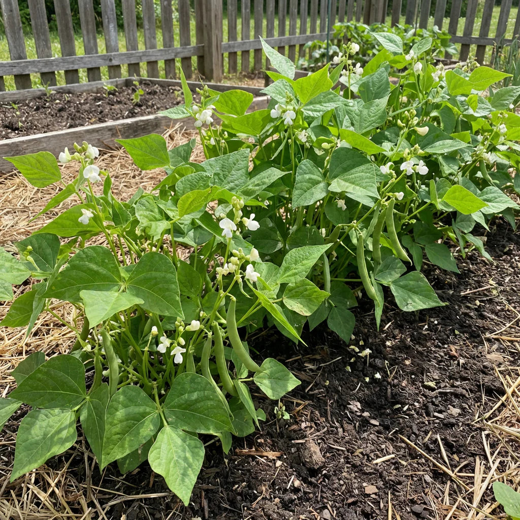White Tarbais Bean Seeds for Garden Planting