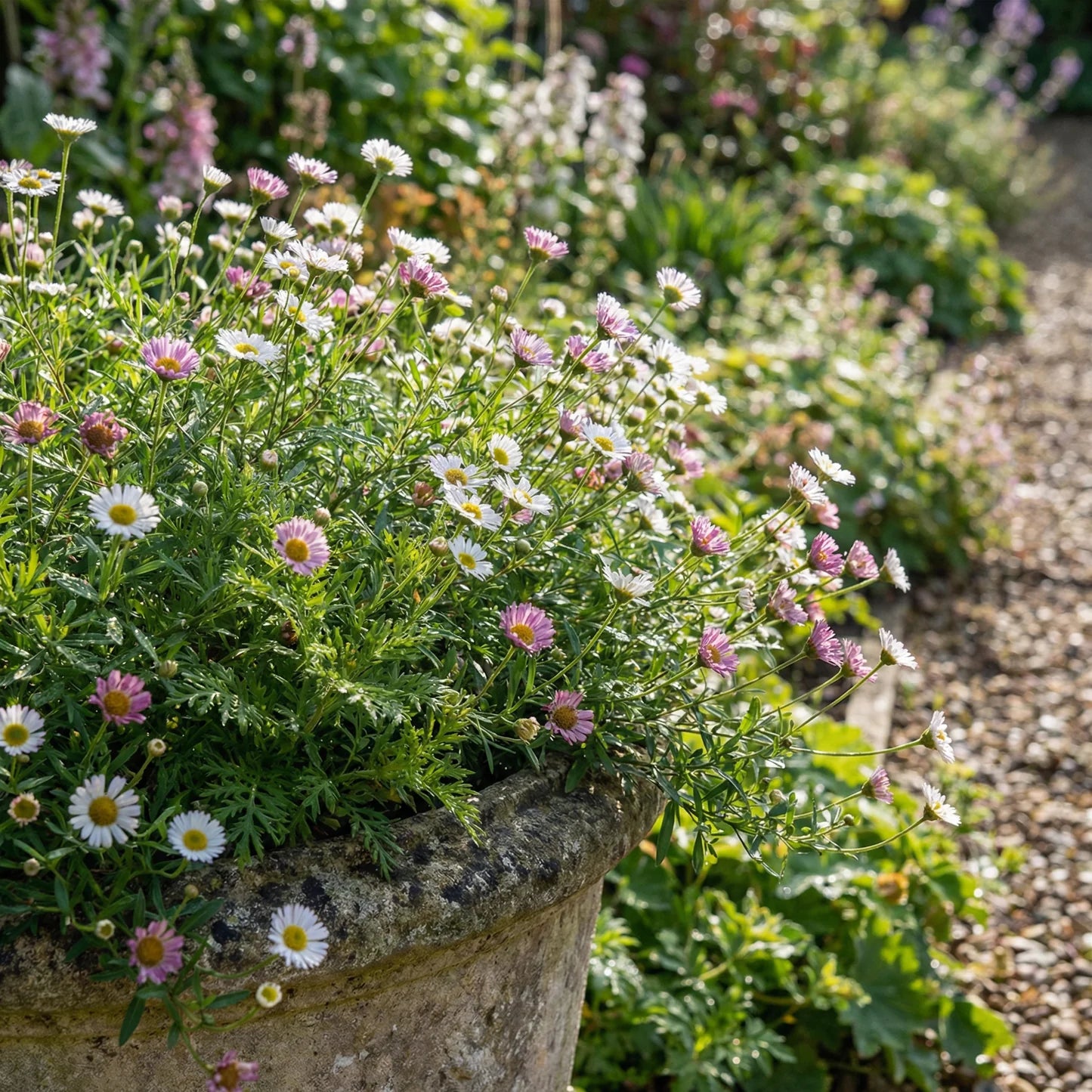 Violet Erigeron Flower Seeds for Easy Planting