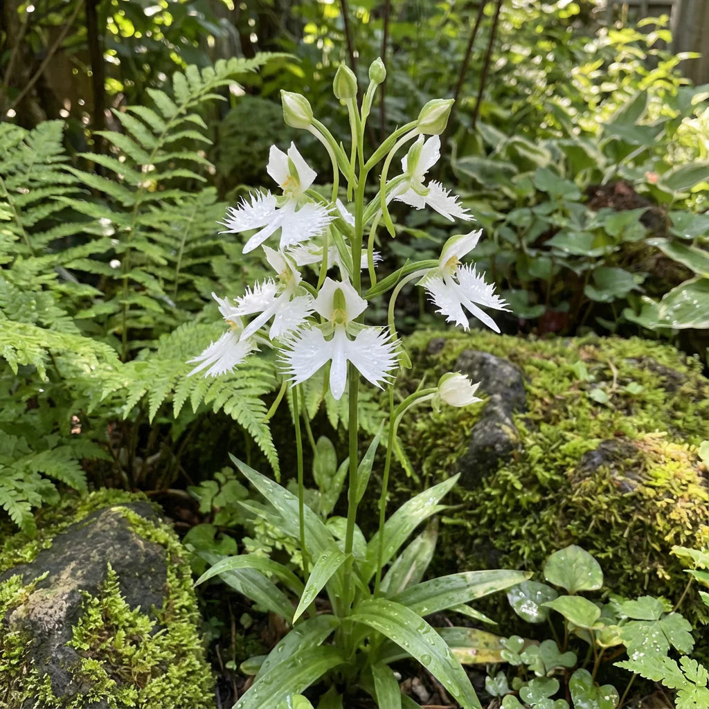 Egret Orchid Seeds for Planting  Create a Stunning Garden Display - Evergrowseeds