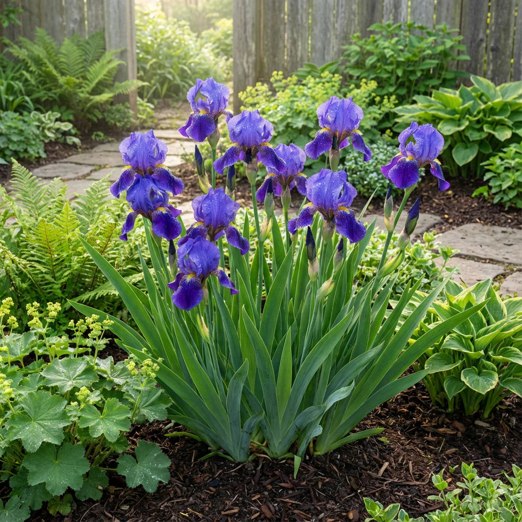 Iris Blue Flower Seeds for Planting - Stunning Perennial Blooms - Evergrowseeds