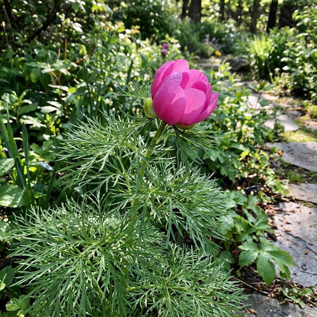 Fern Leaf Peony Pink Seeds for Planting - Elegant Perennial Blooms - Evergrowseeds